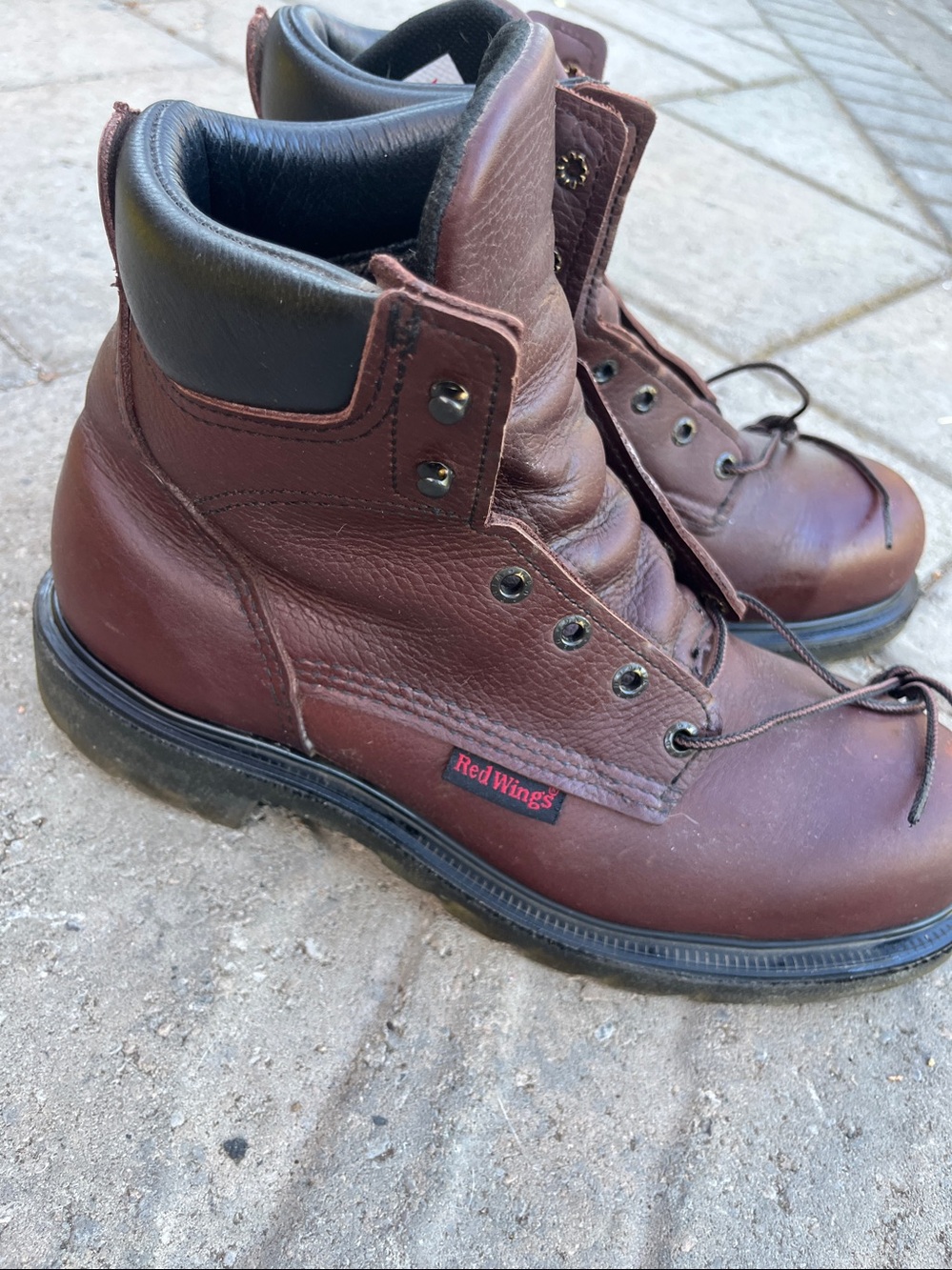 USA made Red Wing SUPERSOLE® 2.0 Men's 6-inch Safety Toe Boots